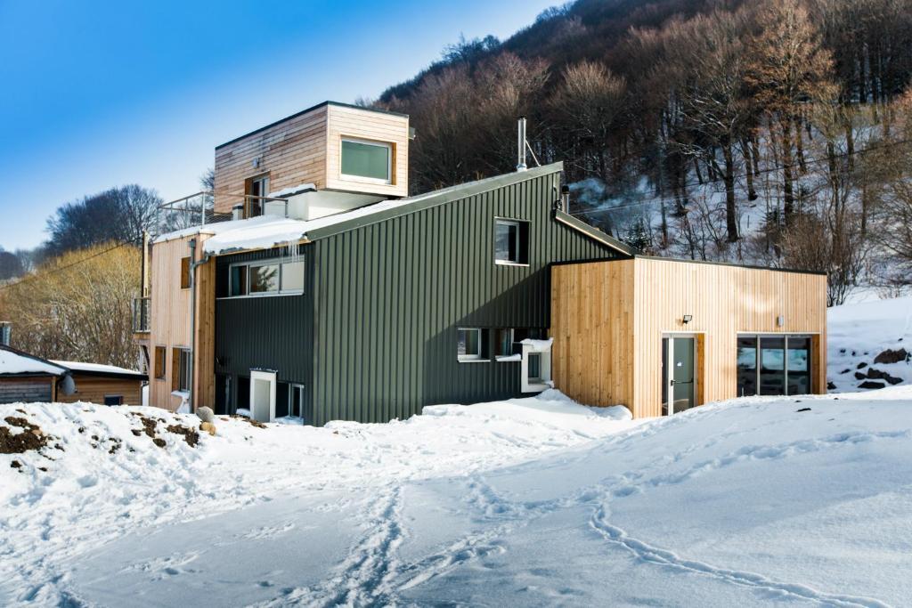Aux 500 Diables Eco Lodge - Hotel Chambon-sur-Lac Luaran gambar